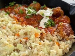 生酮炖羊肉丸白花椰菜饭-The Rug Cafe(王府中环店)