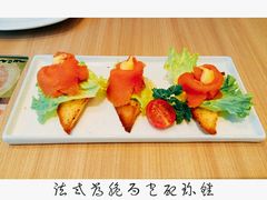 法式薄脆面包配珍鲑-必胜客(金华福华店)