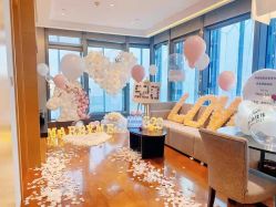 点击看大图 -童话气球party布置宝宝宴生日求婚派对(厦门店)
