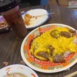 招牌滑蛋牛肉饭好好吃[调皮]