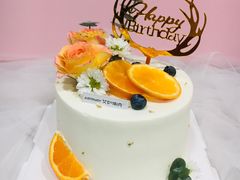 情深似海森系动物奶油水果蛋糕-艾加柒克蛋糕茶歇甜品台(春熙路店)