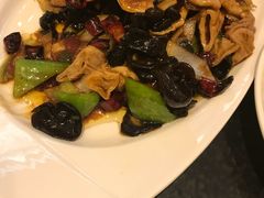 辣大肠-晚归月亮湾私家菜(临邑路店)