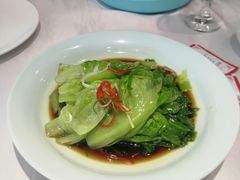 白灼生菜-味+新京宴·烤鸭·北京菜(创意谷店)
