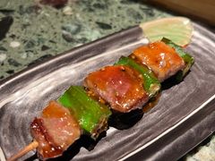烤秋葵牛肉串-九本居酒屋(学院路店)