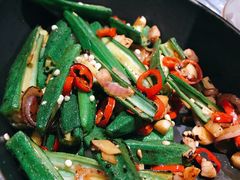 小炒秋葵-小大董·烤鸭(凤凰汇店)