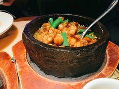 石锅杭椒牛蛙-桂满陇-西湖船宴(西单大悦城店)