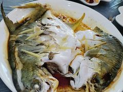 清蒸黄昌鱼-覃记海鲜美食餐厅
