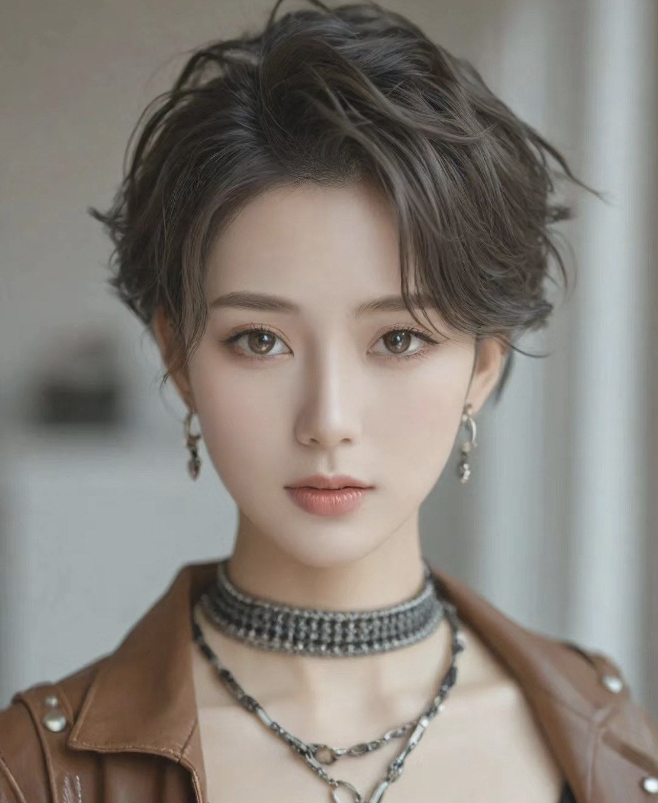 减龄短发