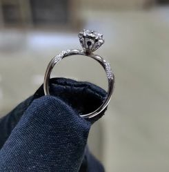 -钻石小鸟钻戒婚戒定制(石路店)