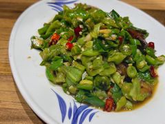 莴笋干炒咸肉-陈先进鱼馆·夜宵·地道农家菜(湖墅南路店)