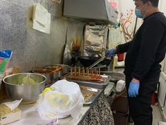 -小红车炸蛋葱油饼