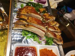 蒙古烤羊排-老阿妈蒙古村·蒙古包·草原文化·歌舞表演(老君堂店)
