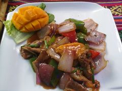 招牌芒果牛肉-山色西餐·柴火烤披萨