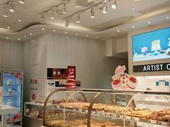 面包甜点陈列柜-好利来(北美N1店)