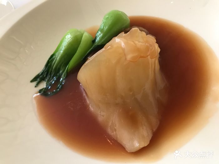鲍汁扣花胶