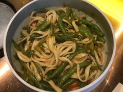豆角丝炒肉拌转百刀-日上三甘(三里屯店)