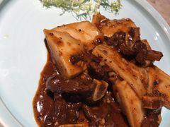 牛仔骨炒年糕-绿茶餐厅(汇悦大融城店)