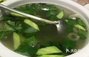 Cucumber and Bamboo Shoot Soup