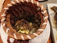 菜脯头煮河虾-九福楼大酒店