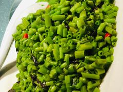 干巴菌炒空心菜-醉云喃