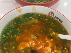 番茄鸡蛋面-清真·西域伙伴牛肉面·羊肉串(融创店)