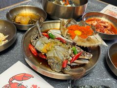 -草家酱蟹炭火烤肉店(珲春南路二店)