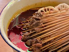 -拈签一笑黄牛肉辣卤串串