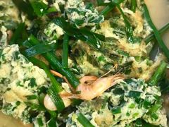 韭菜鲜虾蛋饼-盱眙虾神於氏龙虾(夫子庙红街店)