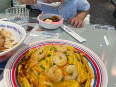 虾仁煎蛋饭-敏华冰厅(平安金融中心店)