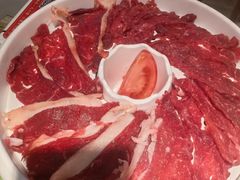 幸运牛鲜肉拼盘盘-幸运牛汕头小黄牛牛肉火锅(梅林店)