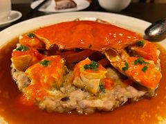 和乐蟹蒸手剁肉饼-广州文华东方酒店·江-由辉师傅主理