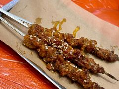 烤现切羊肉-乐乐大排档·30年老字号(浙江路店)