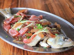 腊味蒸半条三泥58元-高村农场