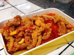 凉拌鸡爪-喜悦小串丹东小黄牛海鲜烧烤大排档(民主广场店)