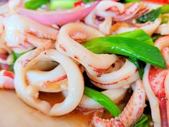 鲜鱿鱼-八方海味餐厅
