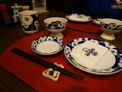 餐具摆设-小山日本料理(电子大厦店)