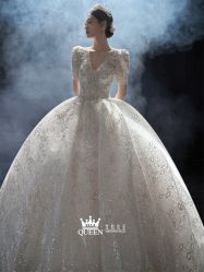 点击看大图 -艾拉·女王婚纱礼服馆