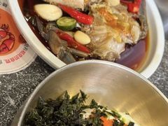 -草家酱蟹炭火烤肉店(珲春南路一店)