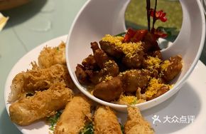Fried Milk with Garlic Pork Ribs