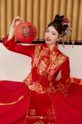 -桃子造型婚纱礼服(凤起广场店)