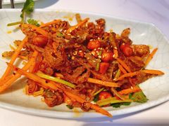 泡椒鱼皮-猪啊牛呀羊啊铜盘烤肉(正大广场店)