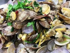 炒花蛤-老虎滩大连海鲜烧烤(建邺云锦路总店)