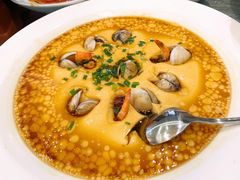 鲜虾蛤蜊炖蛋-汤记传菜(秀浦路店)