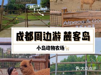成都周边游｜去岛上与动物愉快玩耍
