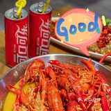 小龙虾和可口可乐简直是绝配