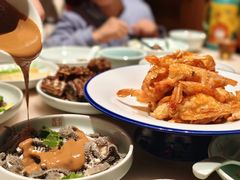 梨球果仁虾-小吊梨汤·北京菜·烤鸭(鸟巢店)