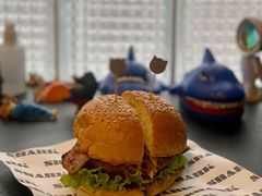 夏威夷牛肉汉堡-shark burger·鲨鱼汉堡(交子大道店)
