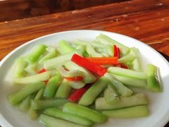 白油丝瓜-不相离盐帮菜(郎园店)