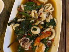 罗勒叶炒海鲜-Doo Dee Thai Food(Issan/Isaan/Esan)