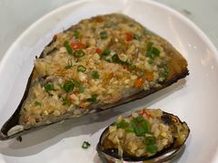 蒜蓉粉丝烤带子-覃记海鲜美食餐厅